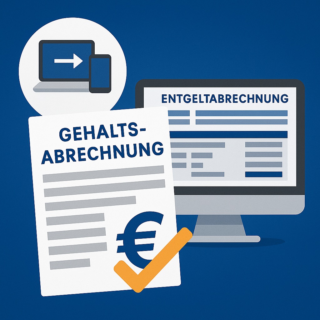 💼 Digitale Lohnabrechnung – Datenschutzkonform bereitgestellt