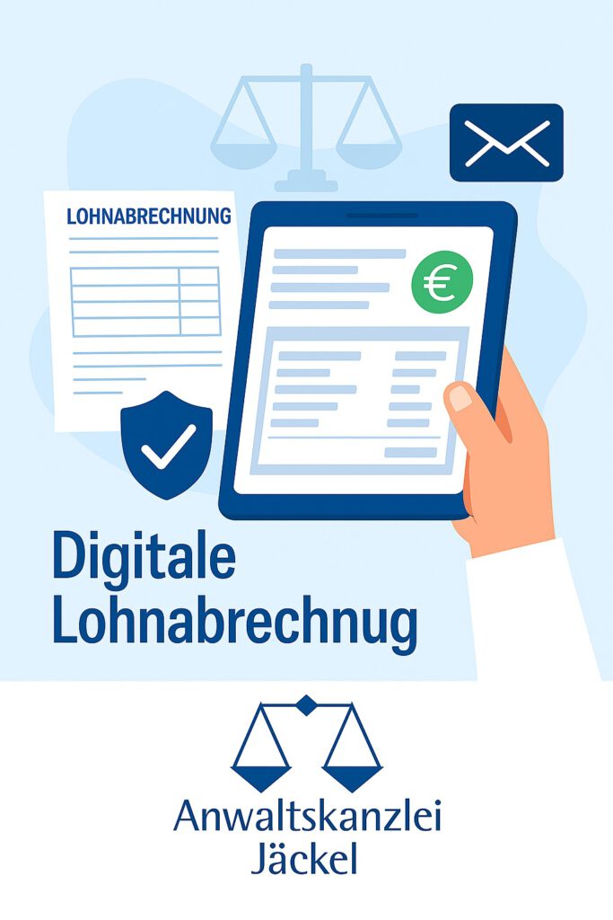 Digitale Lohnabrechnung