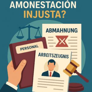 amonestación injusta