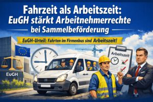 Fahrzeit als Arbeitszeit: EuGH stärkt Arbeitnehmerrechte bei Sammelbeförderung