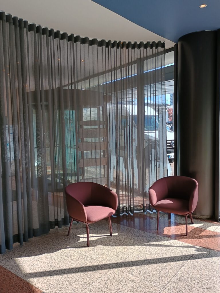 Loungebereich der Kanzlei in Frankfurt