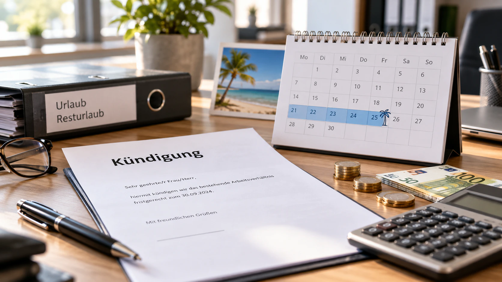 Kündigung eines Arbeitsverhältnisses und Prüfung offener Ansprüche