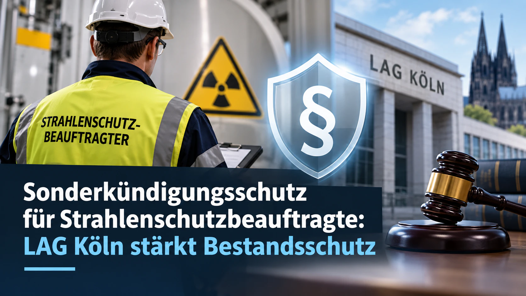 Sonderkündigungsschutz für Strahlenschutzbeauftragte: LAG Köln stärkt Bestandsschutz